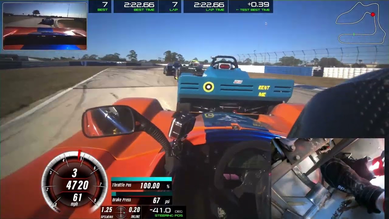 SPEC RACER FORD - 2025 Sebring Super Tour Race Onboard