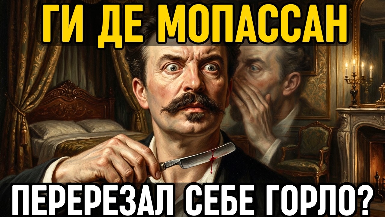 ГИ ДЕ МОПАССАН: Как он СОБЛАЗНЯЛ сотни женщин, но ГОРДИЛСЯ своим сифилисом и сгнил ЗАЖИВО!
