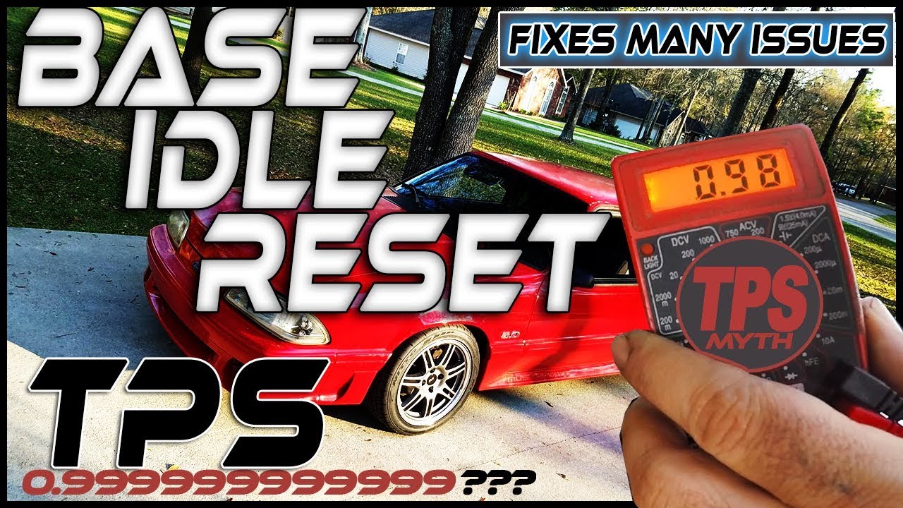 ЧИСТЫЙ СПИСОК / СБРОС ХОЛОСТОГО ХОДА БАЗЫ FOXBODY / РЕГУЛИРОВКА TPS