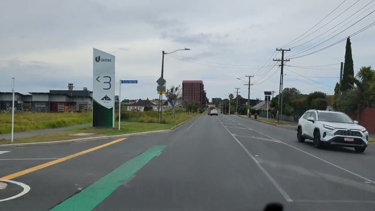 A Suburban area of Mt Albert to Waterview Auckland New Zealand 