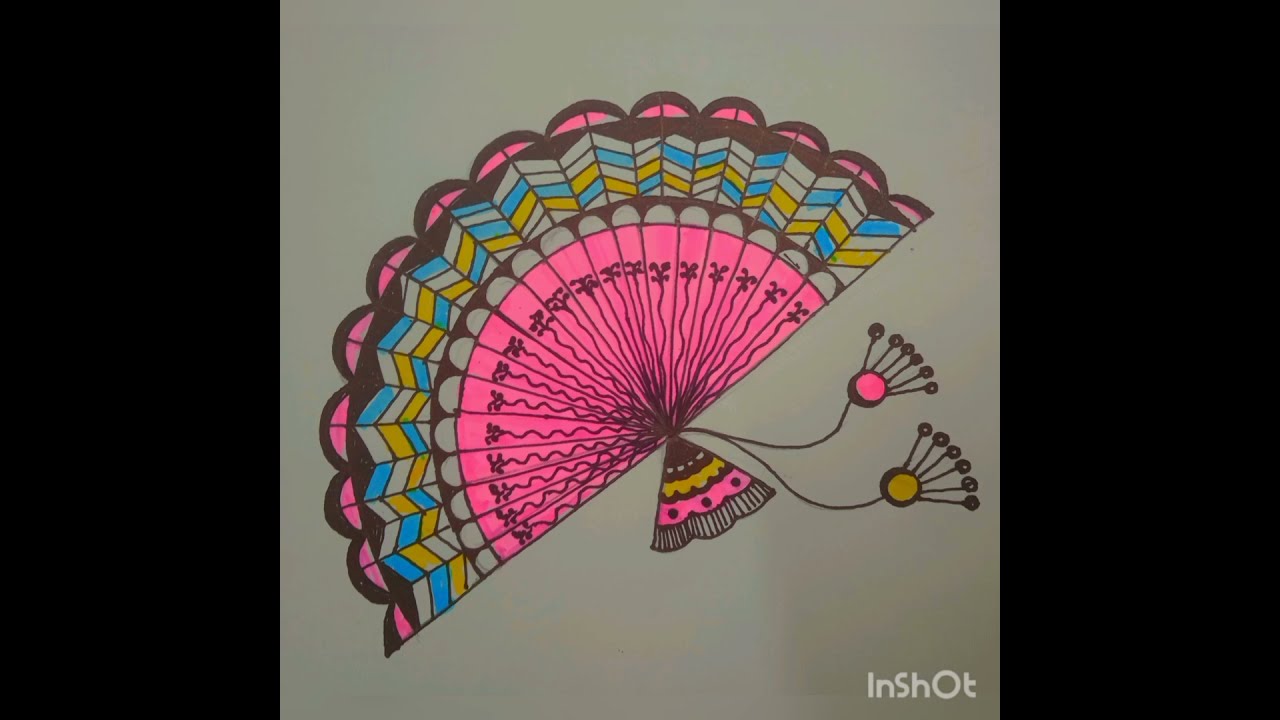 (Japani Fan)Dedicated to our friend Dellas welt💕#diy #drawing ##living #trend