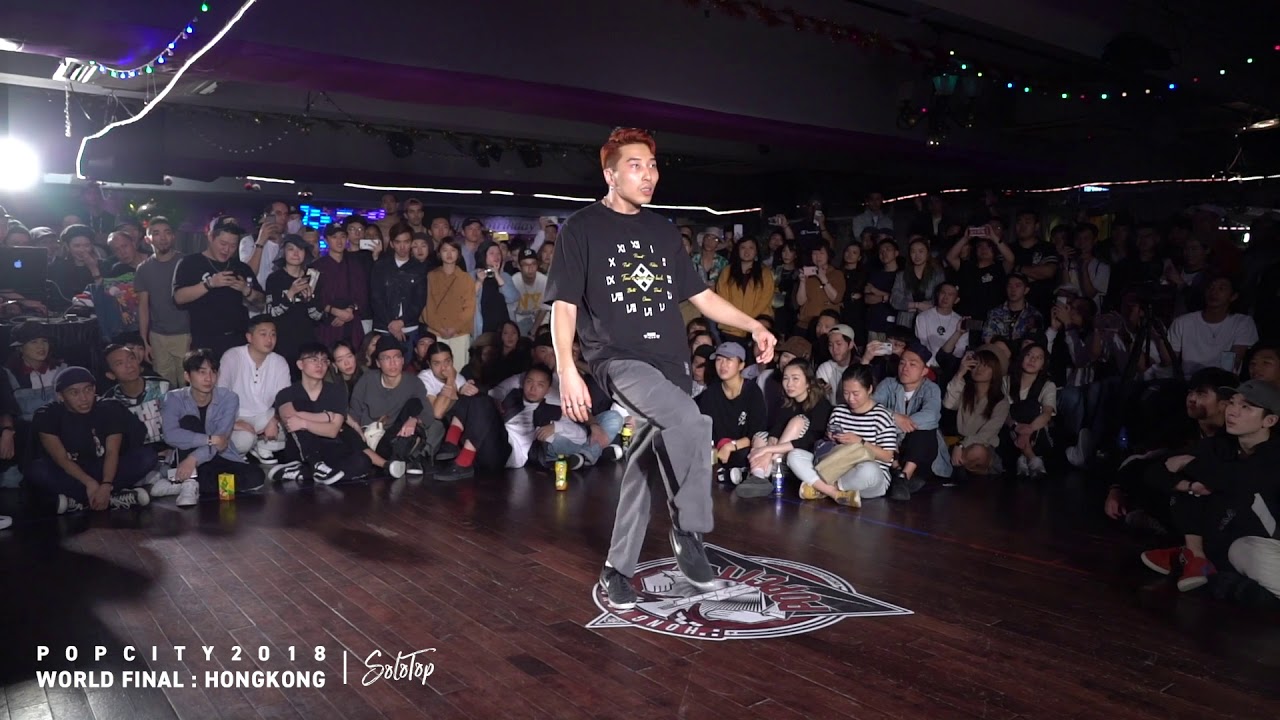 GUCCHON vs SOUL BIN | POPPING BEST4 | PopCity World Final HK 2018
