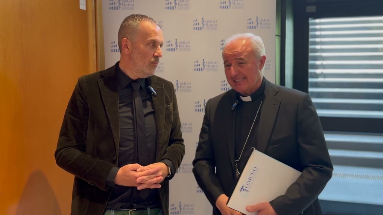 OMCEO ROMA - INTERVISTA AL MONS. MICHELE DI TOLVE