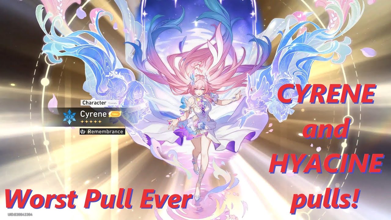 The WORST pull ever for Cyrene and Hyacine ! 36000 Stellar Jades are WASTED! I got broke!