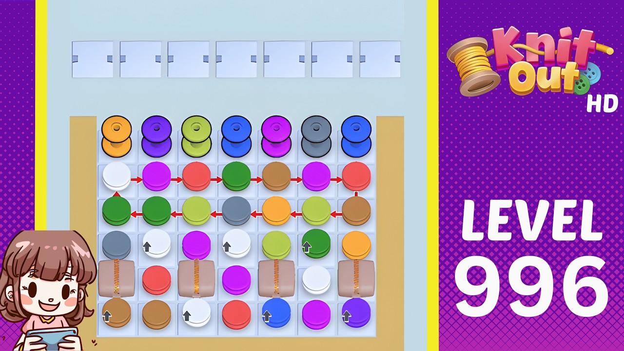Knit Out Level 996 Solution Walkthrough