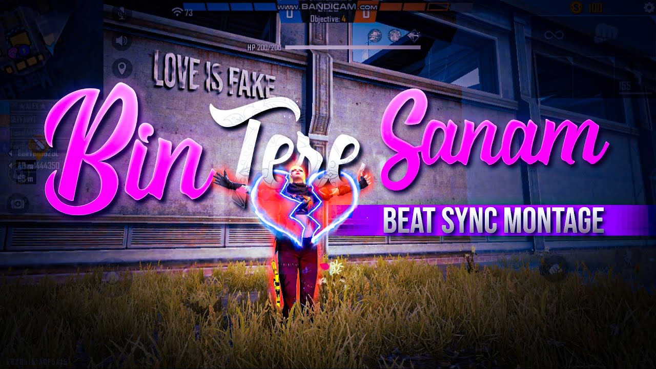 Bin tere sanam free fire montage beat sync||bin tere sanam free fire status || TrapGamingFF