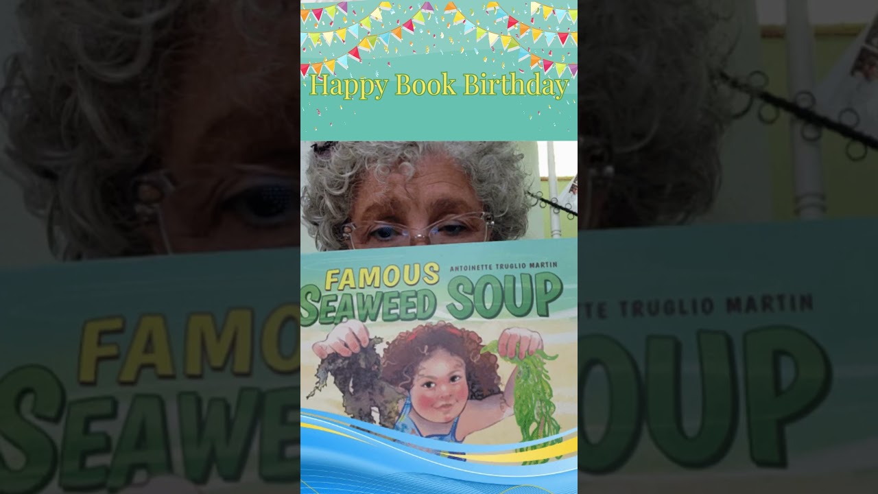 Happy Book Birthday #famousseaweedsoup  #bookbirthday  #bookraffle #beachday #familyfun
