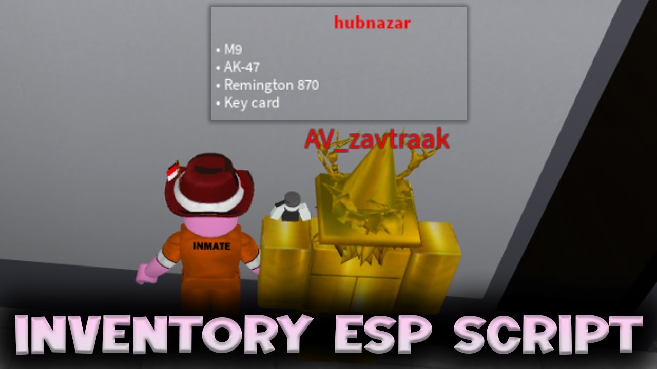 ESP-скрипт для инвентаря &mdash; эксплойт в ROBLOX