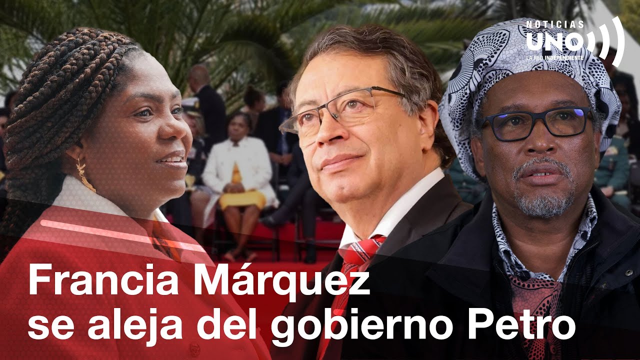 Francia Márquez se distancia de Petro y Rosero en el desfile del 20 de julio | Noticias UNO