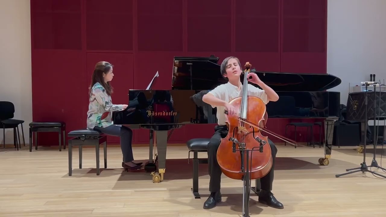 Dylan Russell (13) playing Tchaikovsky: Pezzo Capriccioso, Op. 62