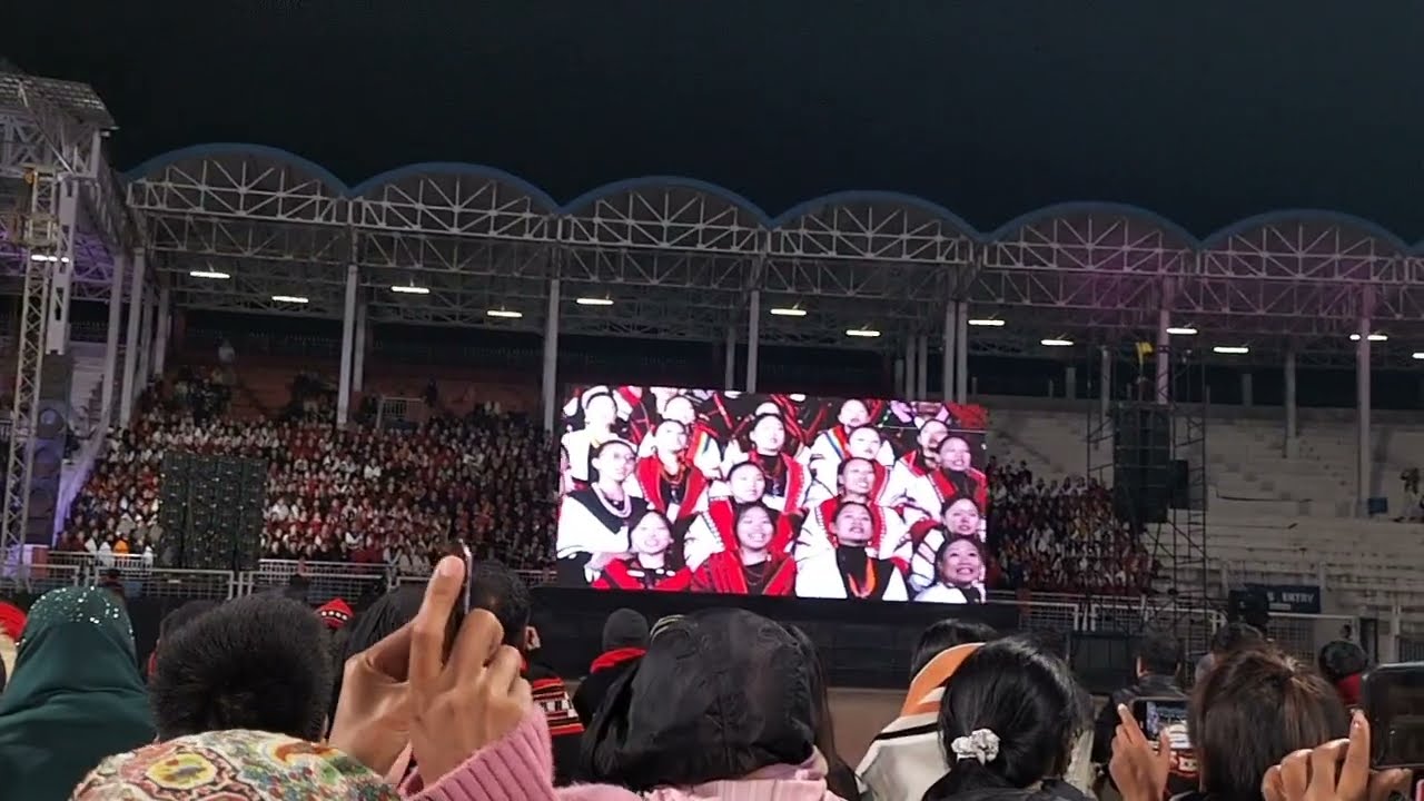 Nagaland United| 700 members Choir| A Gathering of Hope, Faith and Revival| IG Stadium Kohima KBBF