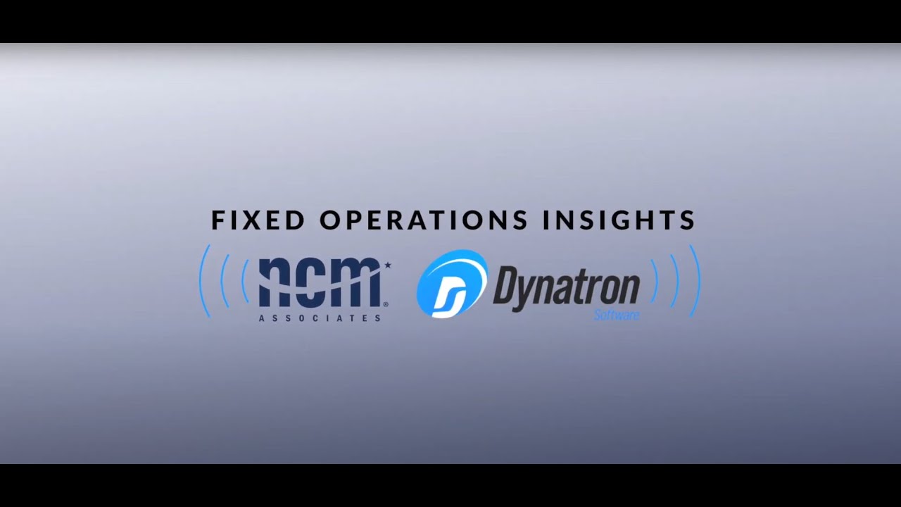 Fixed Operations Insights: Dynatron Software and NCM Associates, Episode 1