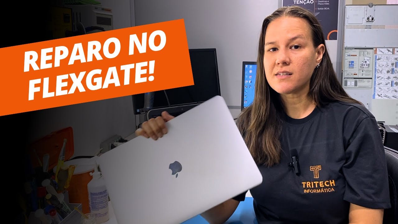 FLEXGATE | REPARO DETALHADO - Defeito de Série MacBook Pro A1707