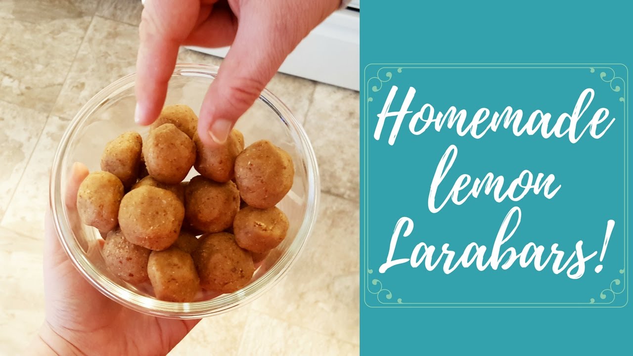 Homemade Larabar | Lemon | Whole30