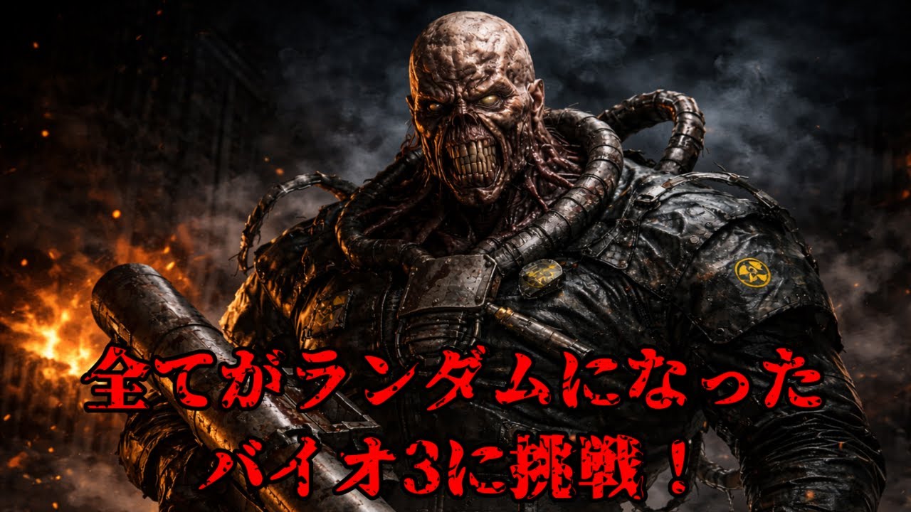［バイオ3］全てがランダムになったラクーンシティ［RESIDENT EVIL 3 Randomizer］
