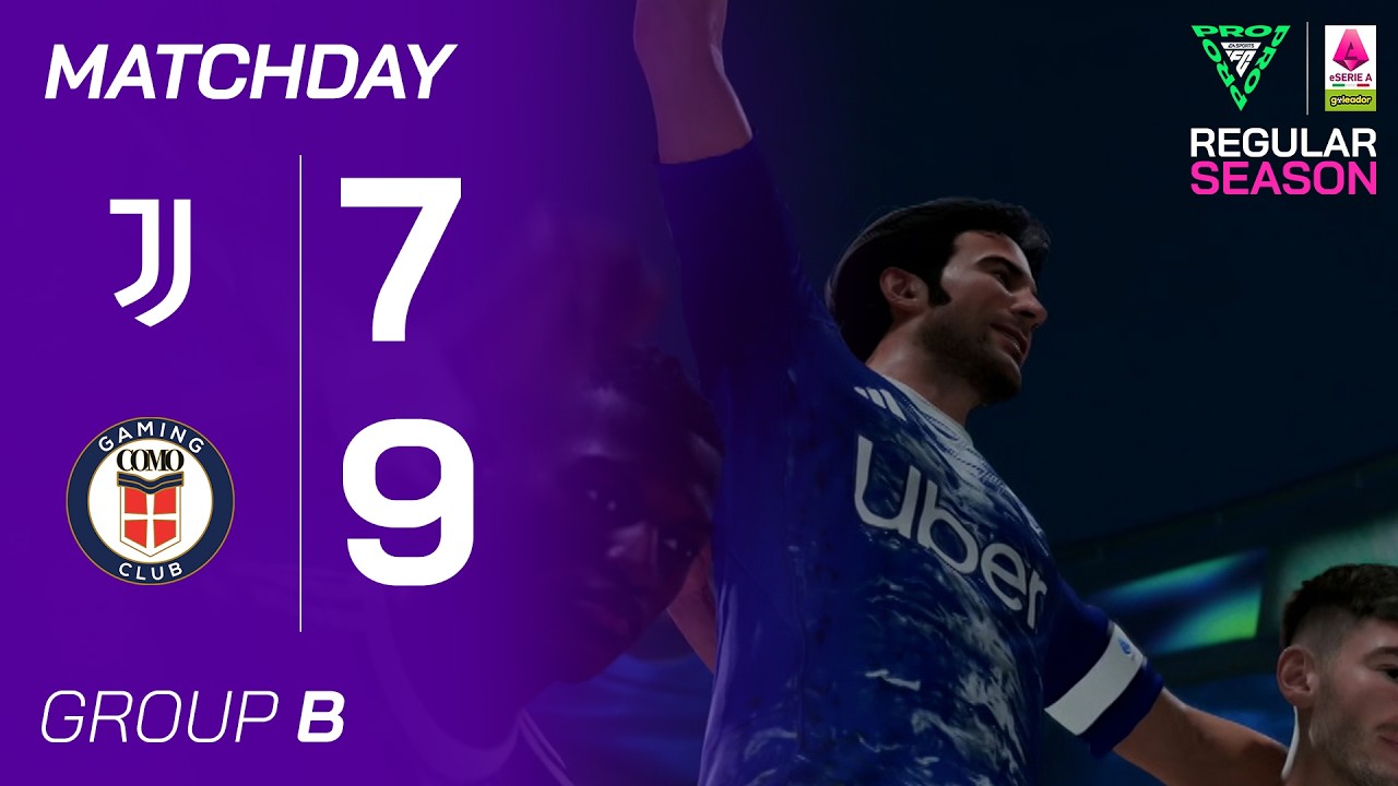 Juventus - Como Gaming Club | eSerie A Goleador