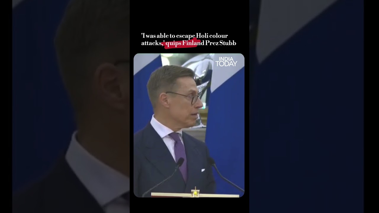 Alexander Stubb Calls India an &ldquo;Economic Miracle&rdquo; | Holi Visit Highlights #shorts