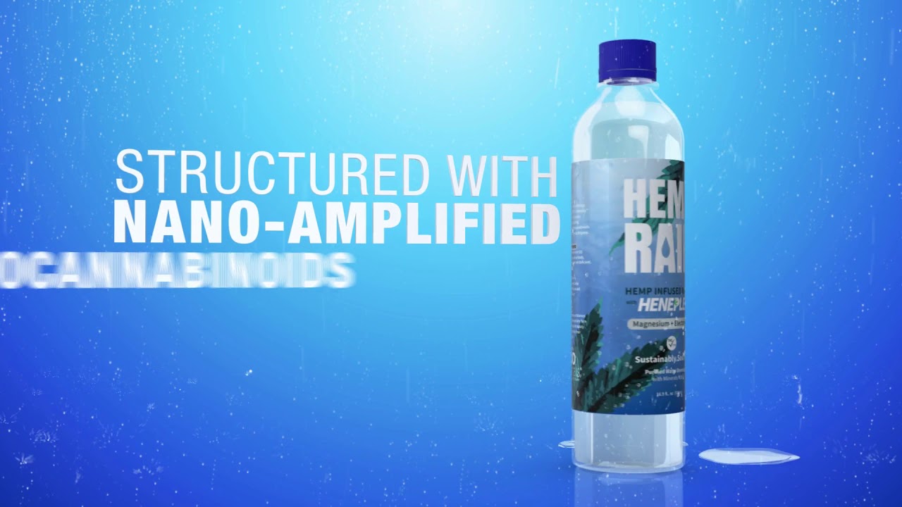 HEMP RAIN&reg; CBD Infused Water