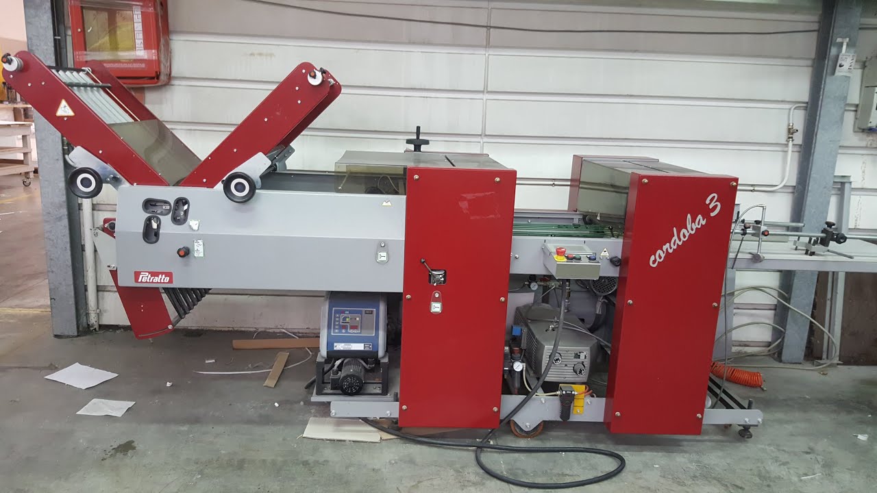 Petratto Cordoba 3 (2007) Flap-folding machine @KGT