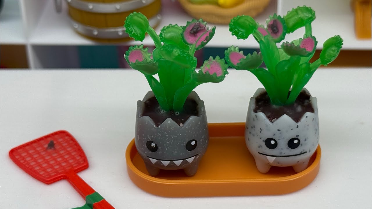 Miniverse Nature Series 3! Put Together! (Venus Fly Traps) #miniverse #new #blindbox #shorts