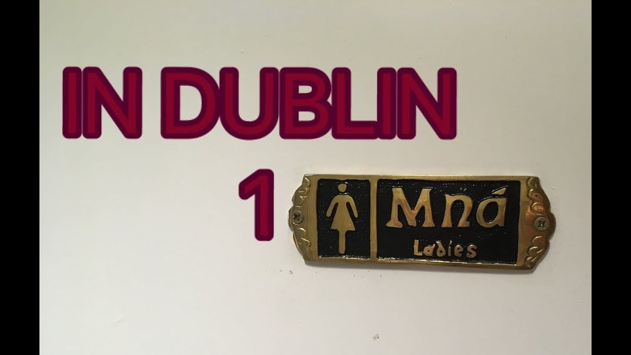 In Dublin - Draußen mit Frau Weinhaus