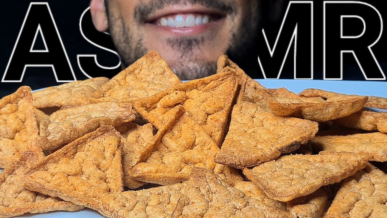 ASMR TORTILLA PAPRIKA CHIPS (CRUNCHY EATING SOUNDS) NO TALKING MUKBANG