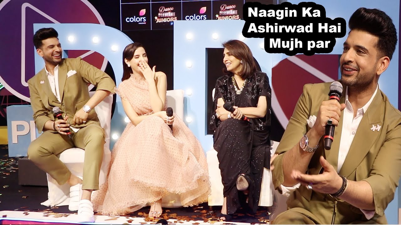 Karan Kundra Funny Moments With Dance Deewane Junior Judges Neetu Kapoor, Nora Fatehi-Complete Video