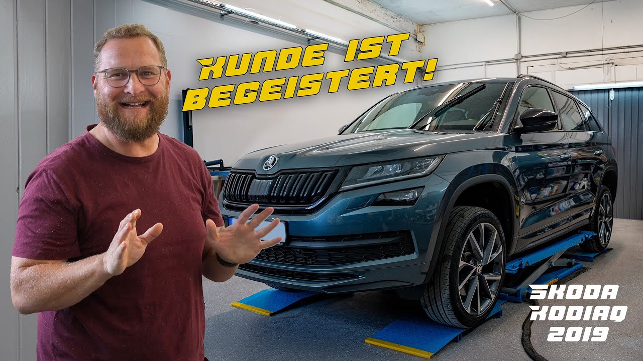Kunde Ist SPRACHLOS ! | Skoda Kodiaq 2019 | Gebrauchtwagen Keramikbeschichtung