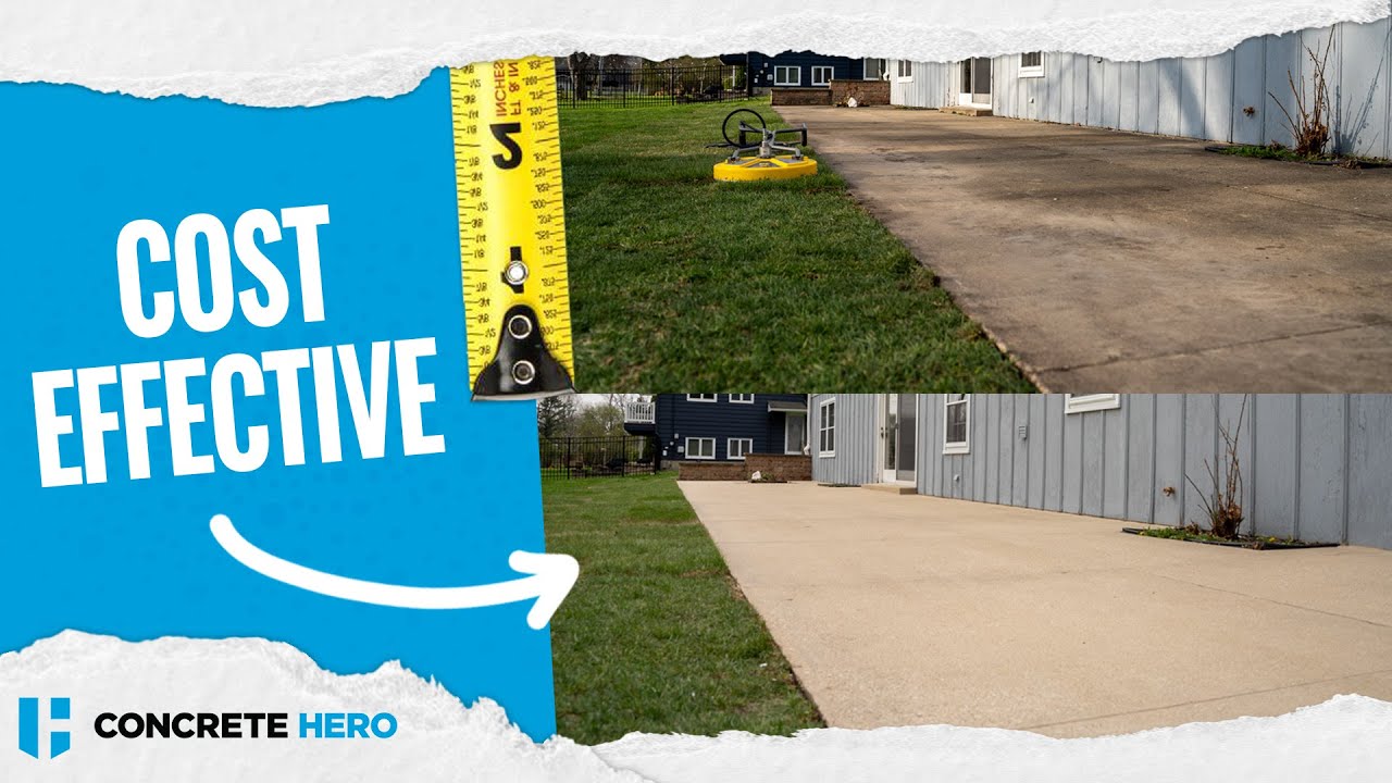 Cheap and Smart Way to Restore a Concrete Patio
