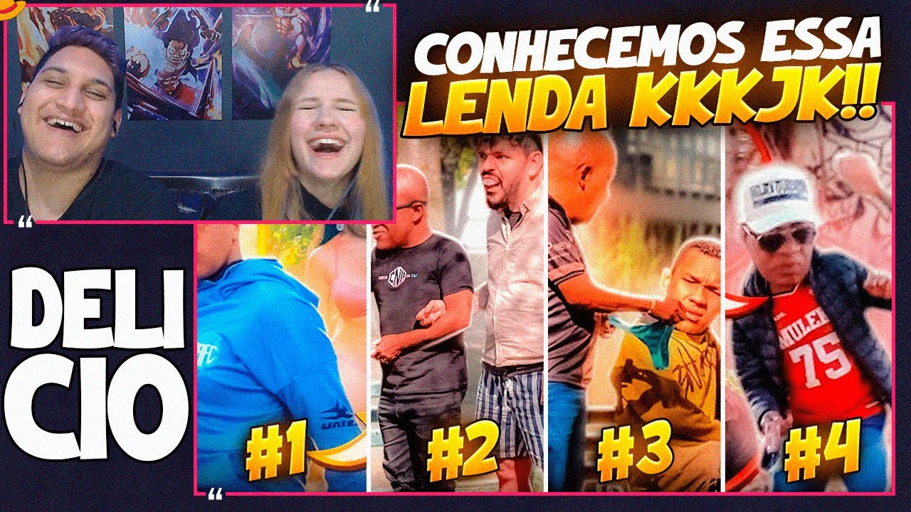 (4em1) DELICIO = B4TEND0 NO DORIVAL | VOCE PEGARIA O PAI e mais - REACT EM CASAL