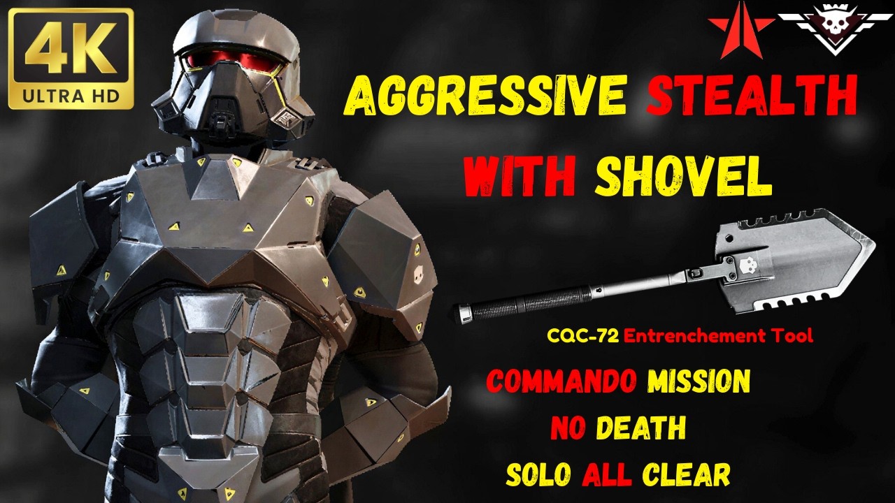 How Veteran Helldivers Turn a SHOVEL into Aggressive Stealth