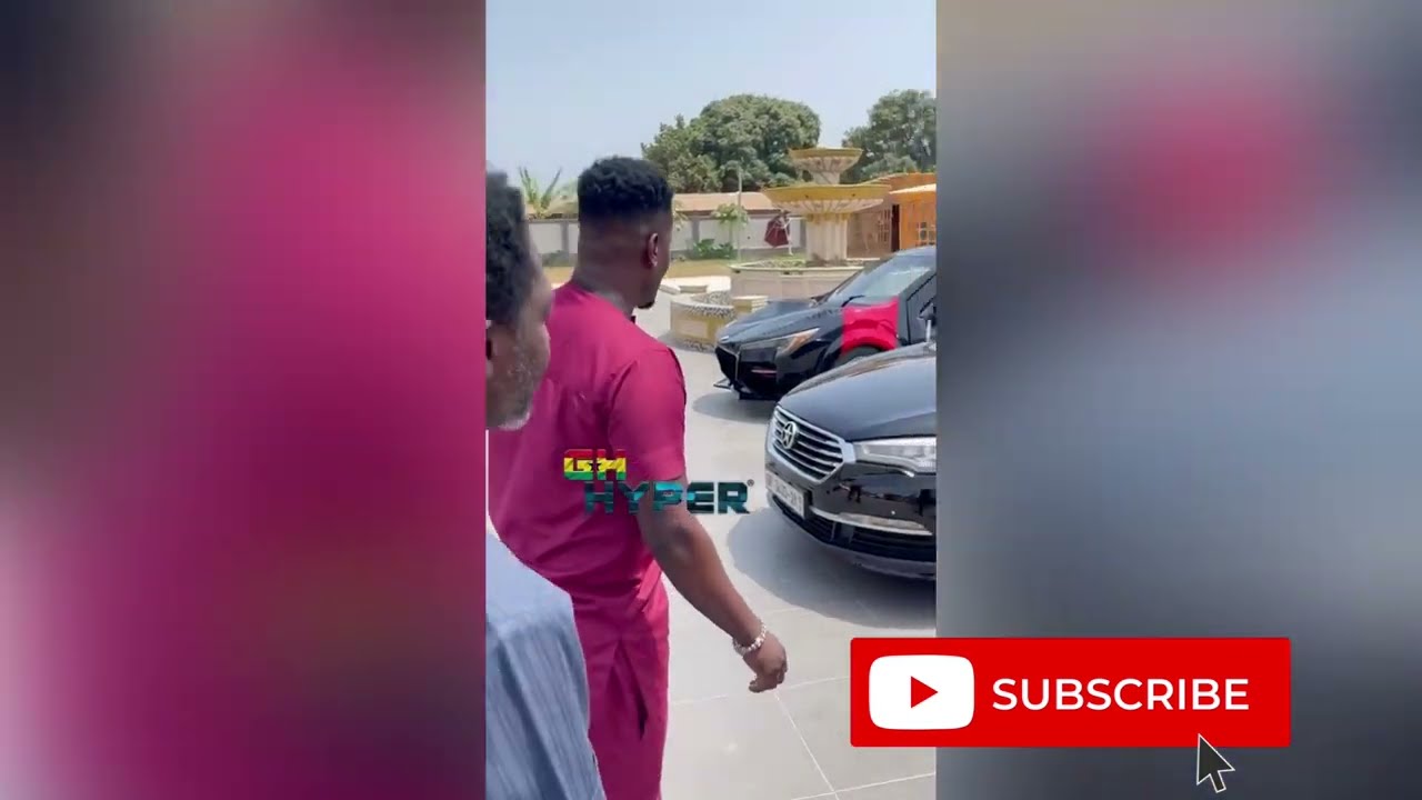 Wow! 👏 Asamoah Gyan buys the most expensive car from Kantanka Automobile💵💵💵