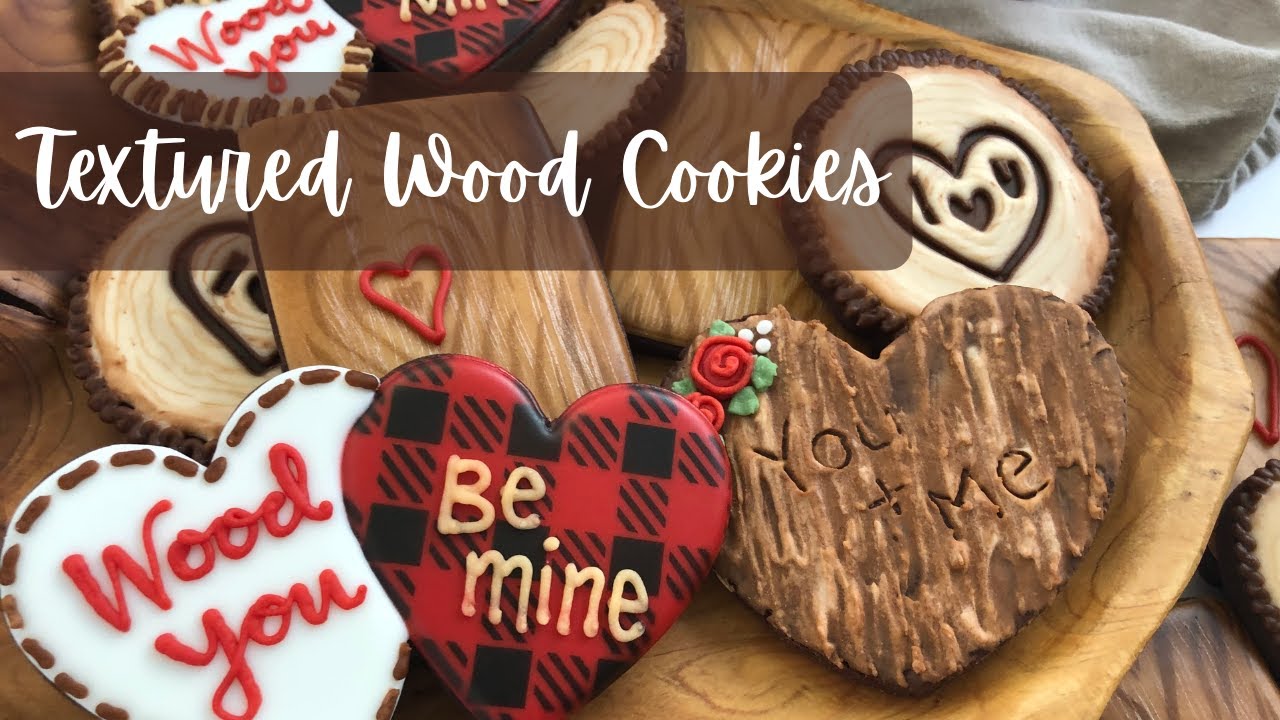 How to Make Textured Wood Cookies
