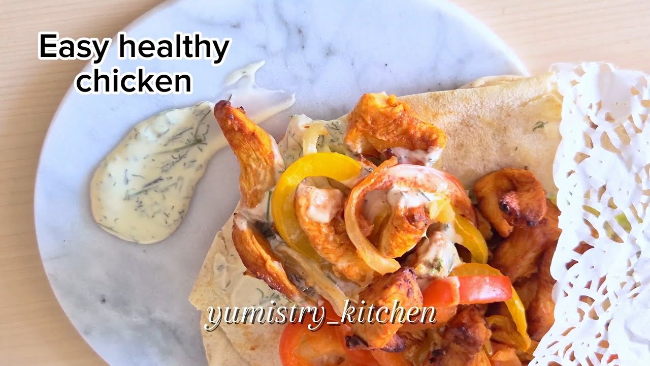 Healthy Yogurt-Marinated Chicken in Air Fryer