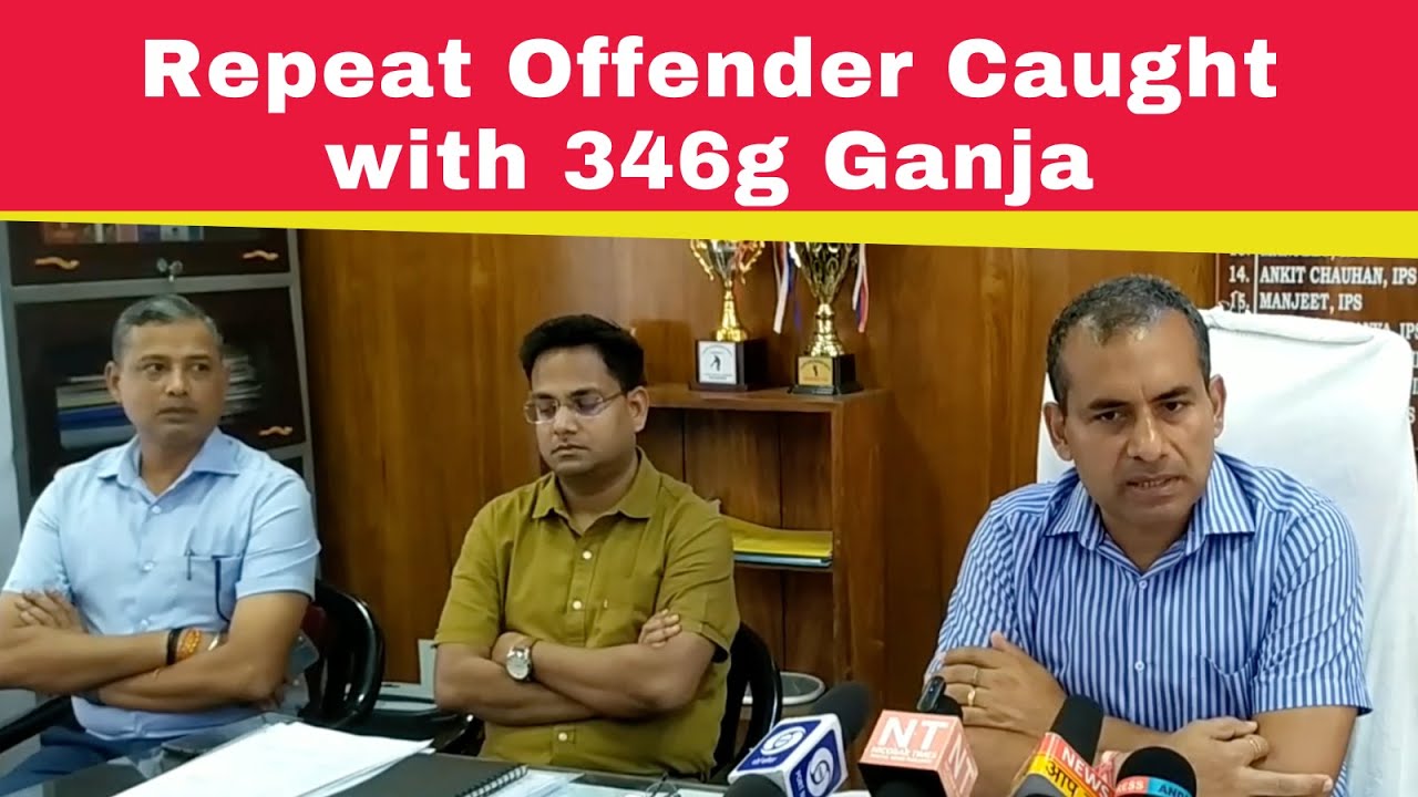 CENTRAL CRIME STATION SEIZED 346 GRAMS OF GANJA AND ARRESTS ONE