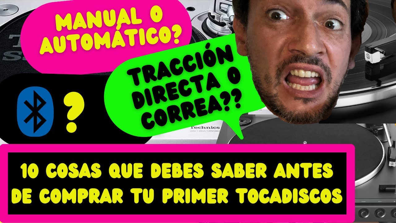 10 COSAS QUE DEBES SABER ANTES DE COMPRAR TU PRIMER TOCADISCOS