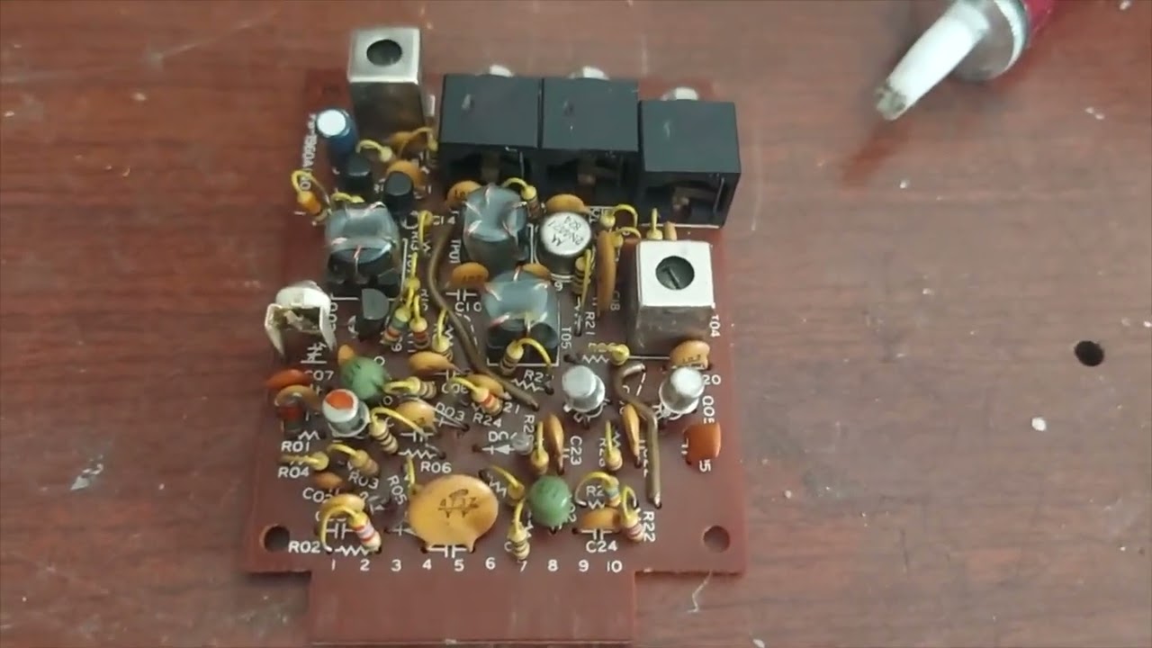 Reparacion yaesu ft101zd