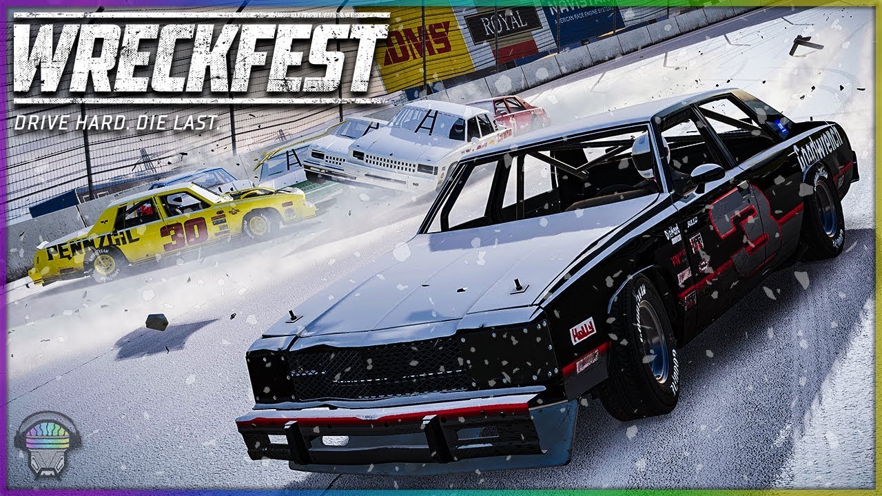 SNOW RACING! | Wreckfest | NASCAR Legends Mod