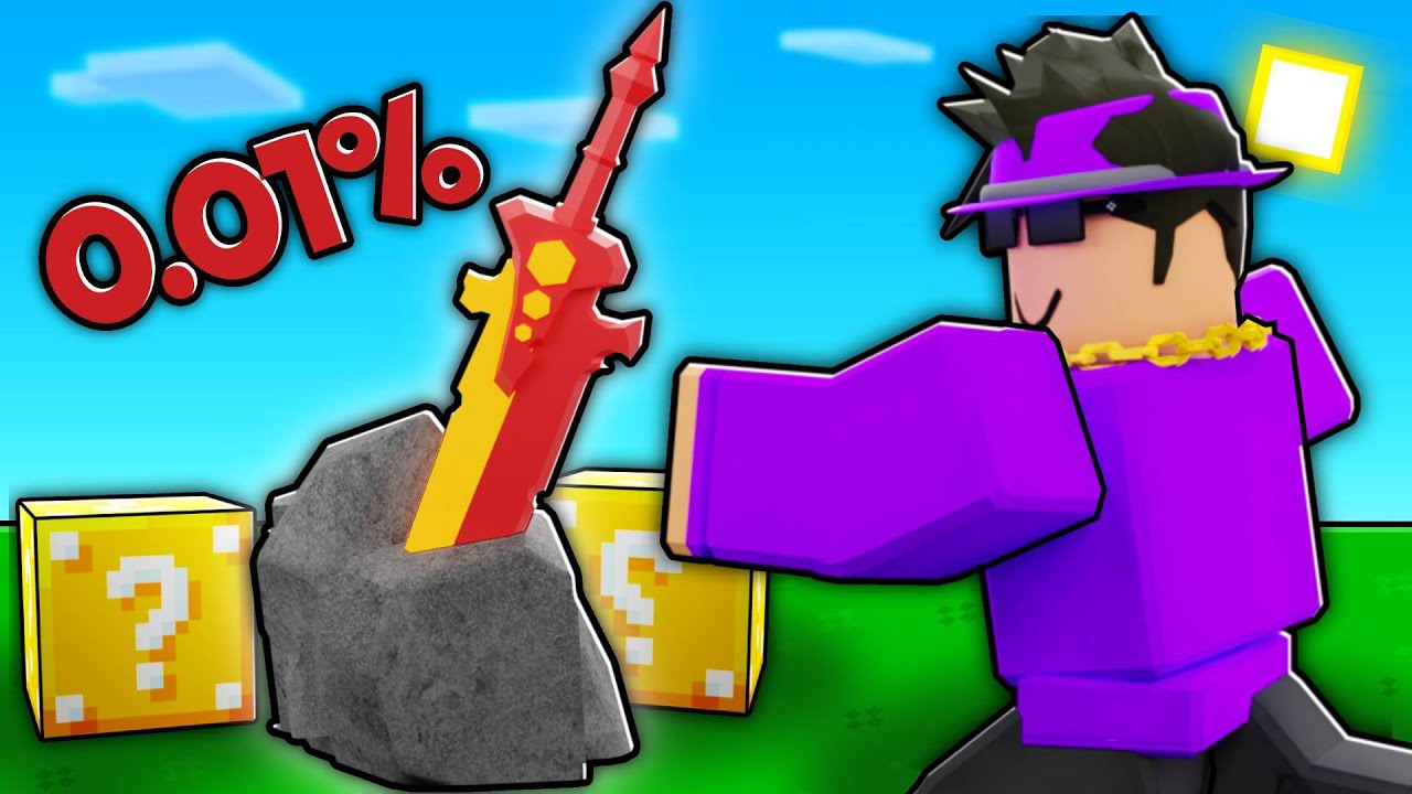 0.01% Chance Of Getting A MYTHICAL RAGEBLADE! Roblox Bedwars