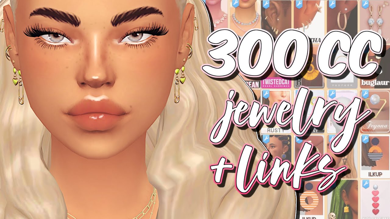 The Sims 4 | MAXIS MATCH JEWELRY COLLECTION Update 🌺 | 300 CC Items + Links
