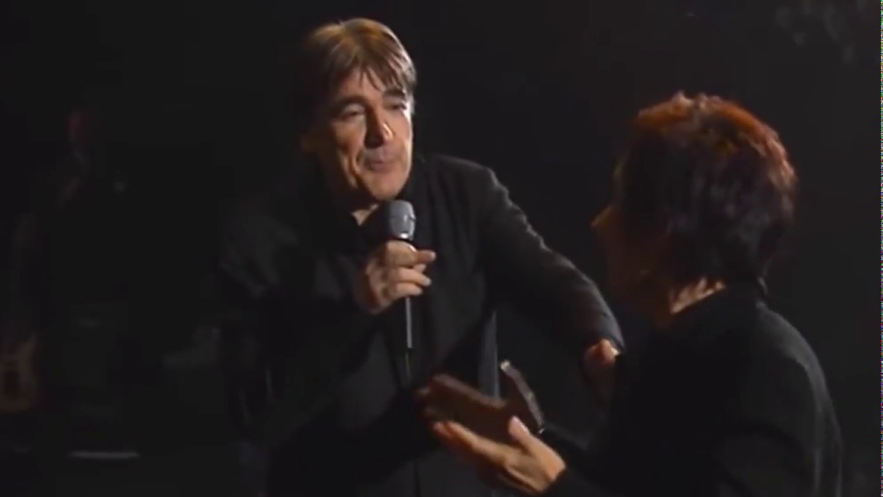 Serge Lama - Marie Paule Belle à Bercy en février 2003