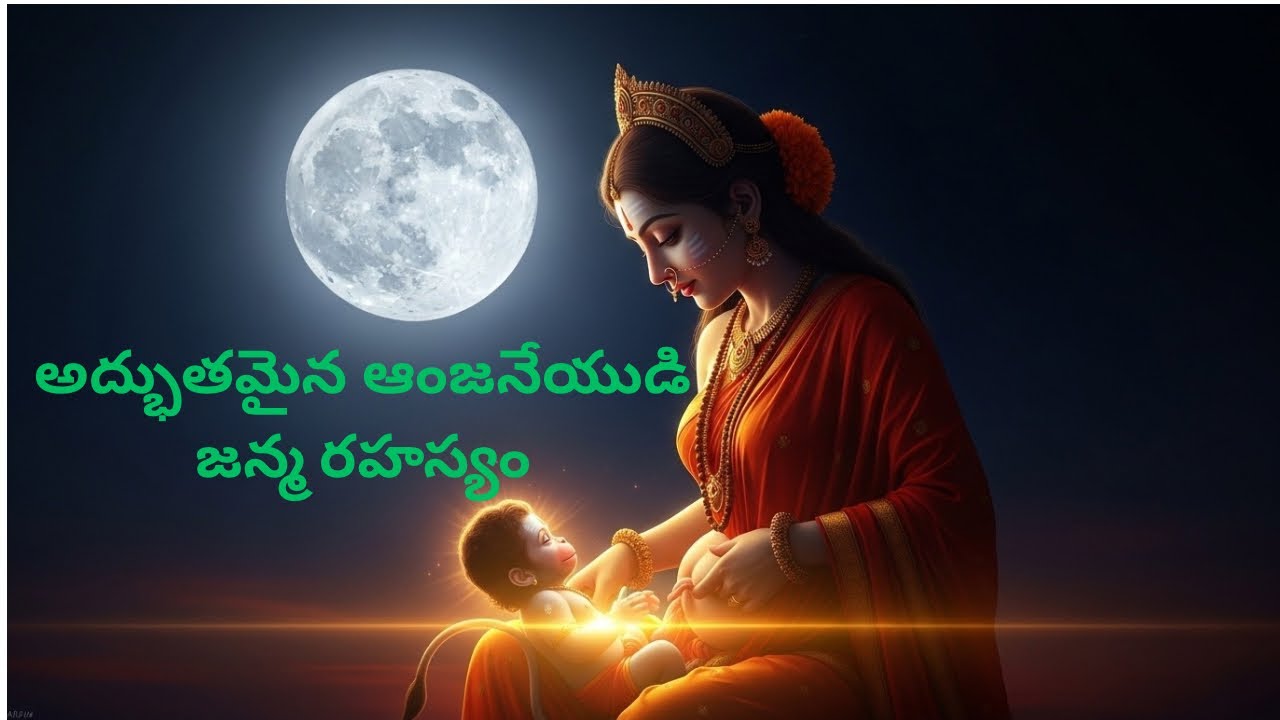 Birth Story of Lord Hanuman|| ఆంజనేయస్వామి అద్భుతమైన జన్మ రహస్యం