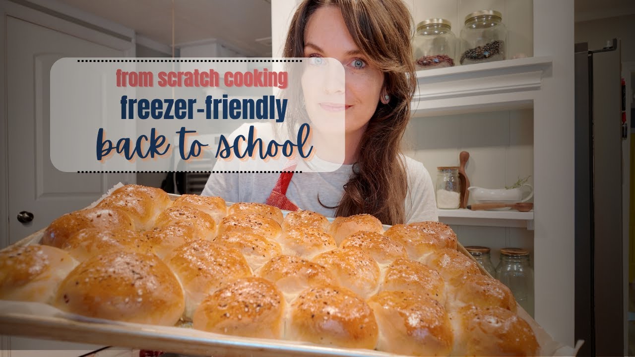 MORE From Scratch Back to School Freezer Meal Prep