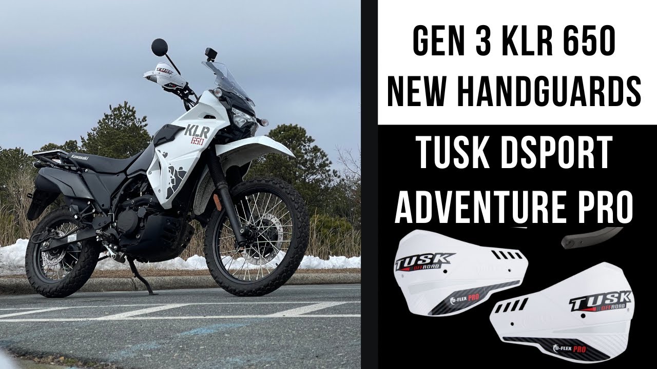 Установка цевья Gen 3 KLR 650 Tusk D Flex Adventure Pro