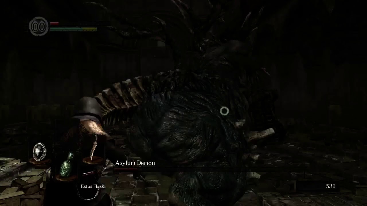 Darksouls Remastered Asylum Demon First Attempt