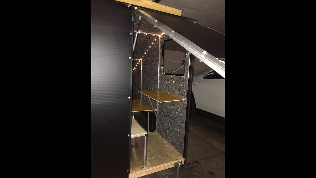 Fahrradwohnwagen DIY Teil 5...Bald gehts raus...