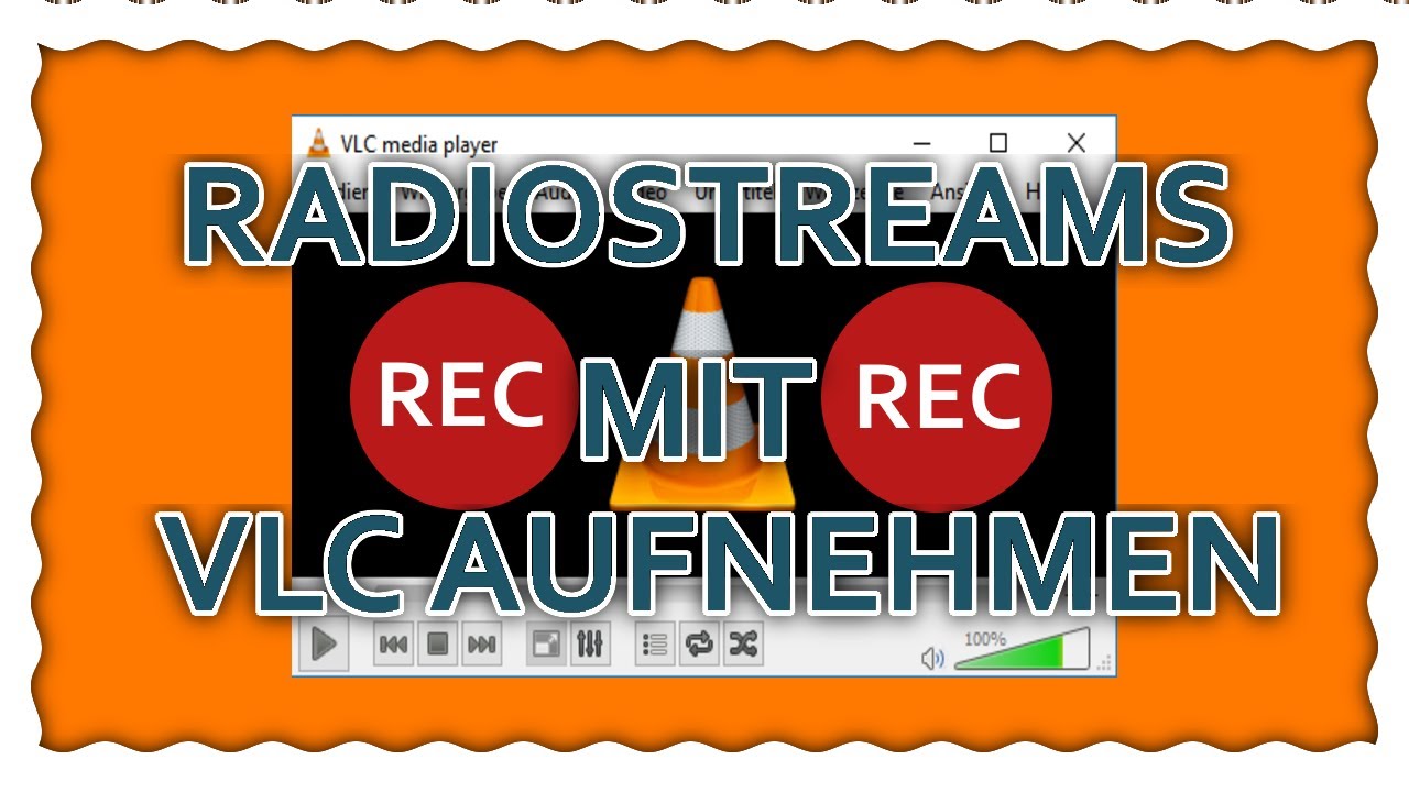 Radiostreams mit VLC Player aufnehmen