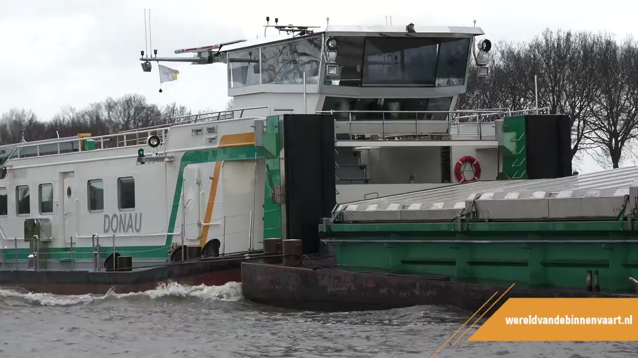 MTS Paganini & duwboot Donau op het Amsterdam Rijnkanaal | Binnenvaart | shipspotting