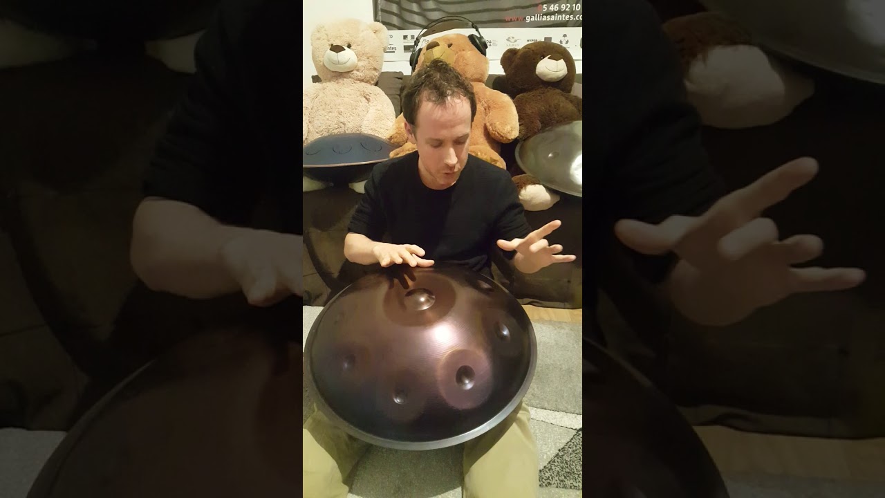 Handpan Initiation Cours n°1 : la technique du playmobil