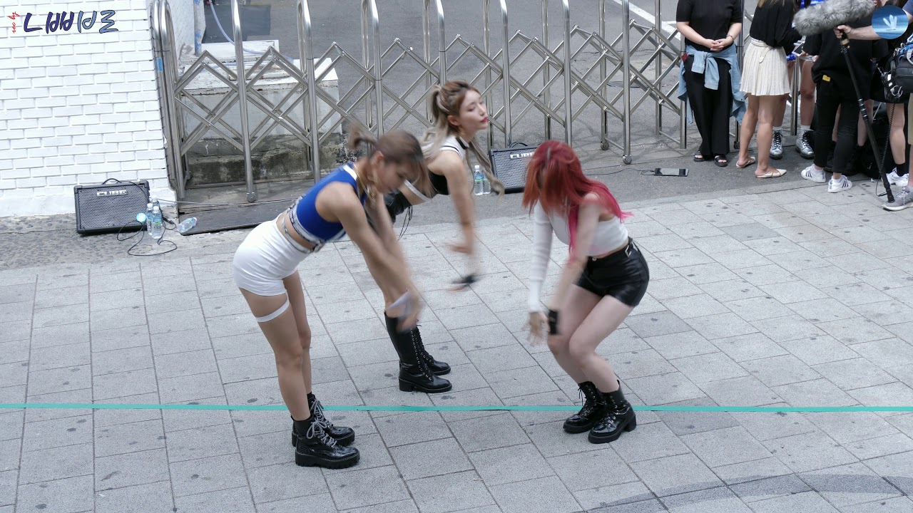 190903 에이엔에스(ANS) 달린 비안 로연 댄스커버1 @홍대 프리데뷔버스킹 4k직캠 by ᄂᄈᄇᄅ